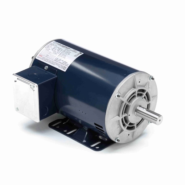 Leeson Motor 1.50, 0.38 Hp 2 Speed Definite Purpose Ac Motor, 3 Phase, 1800/900 Rpm, 460 V, 145T Y466 - main